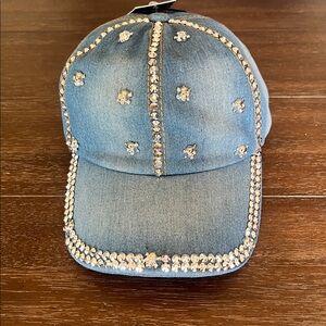 ⭐️ CLEARANCE Olivia & Kate New York Denim Cap